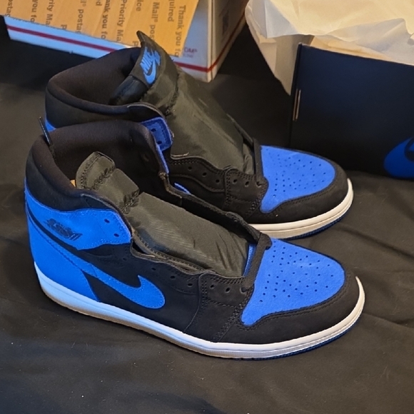 Nike Other - Nike Air Jordan 1 Mid - Black & Royal Blue